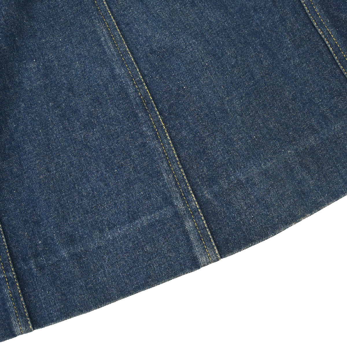 Chanel 1997 CC logo-buttons denim dress