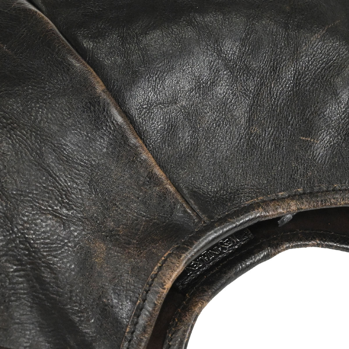 Yves Saint Laurent Dark Brown Leather Large Mombasa Handbag