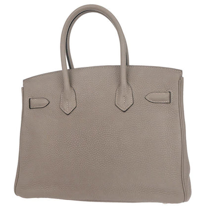 Hermes Gris Tourterelle Togo Birkin 30 Handbag