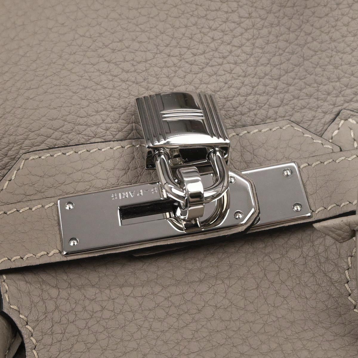 Hermes Gris Tourterelle Togo Birkin 30 Handbag