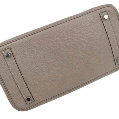 Hermes Gris Tourterelle Togo Birkin 30 Handbag