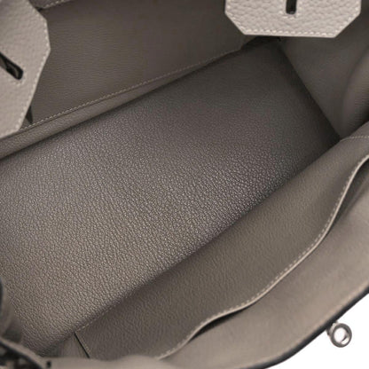 Hermes Gris Tourterelle Togo Birkin 30 Handbag