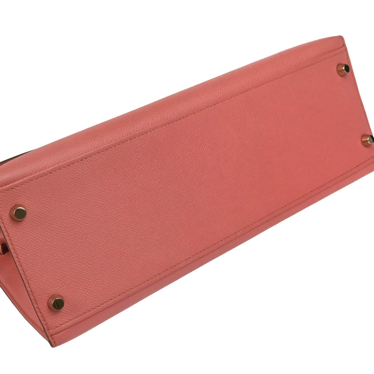 Hermes 2014 Flamingo Epsom Kelly 32 Sellier 2way Shoulder Handbag