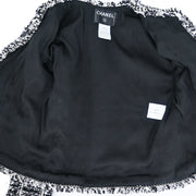 Chanel Collarless Jacket Black 03A #38