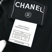 Chanel Collarless Jacket Black 03A #38