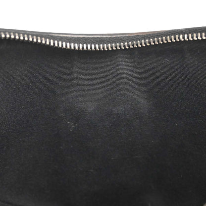 Saint Laurent Black Leather Love Heart Shoulder Bag