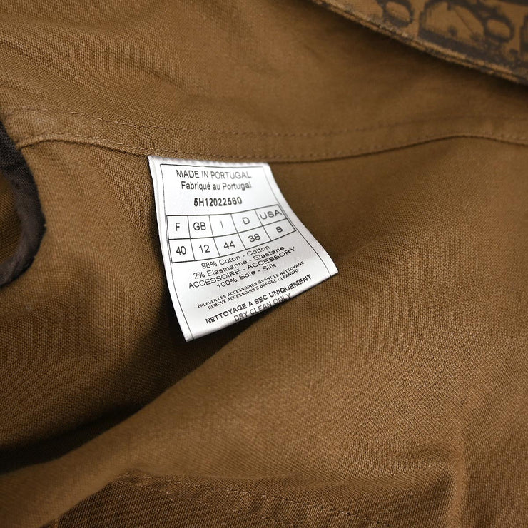 Christian Dior Single Breasted Jacket Brown #40