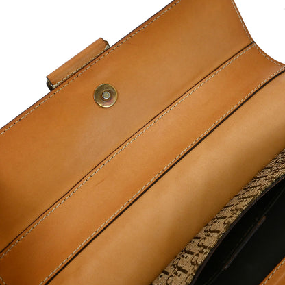 Christian Dior Brown Beige Street Chic Trotter Handbag