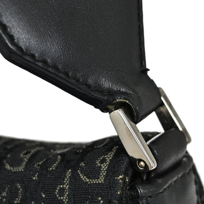 Christian Dior Black Trotter Street Chic Shoulder Bag