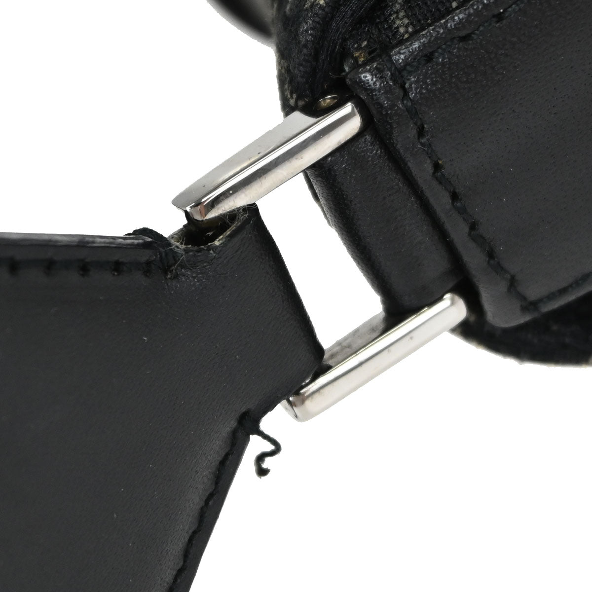 Christian Dior Black Trotter Street Chic Shoulder Bag