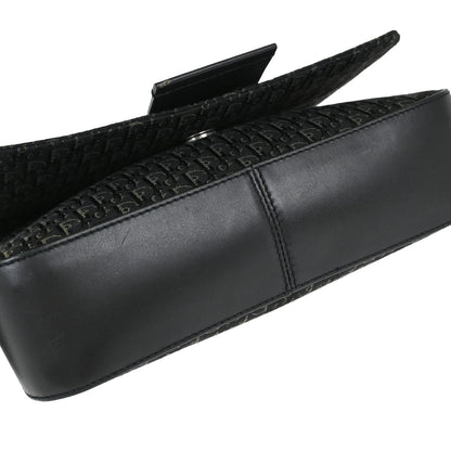 Christian Dior Black Trotter Street Chic Shoulder Bag