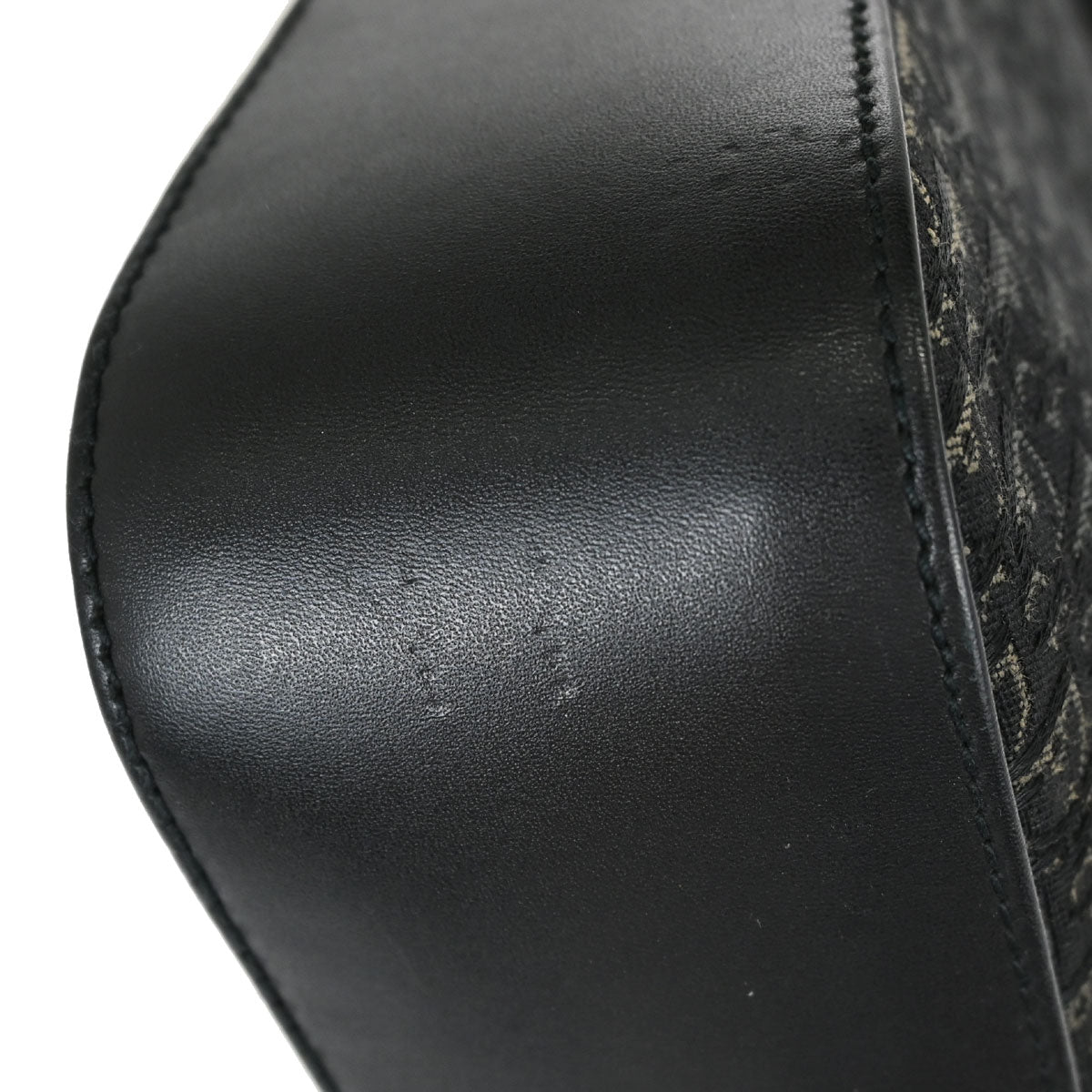 Christian Dior Black Trotter Street Chic Shoulder Bag