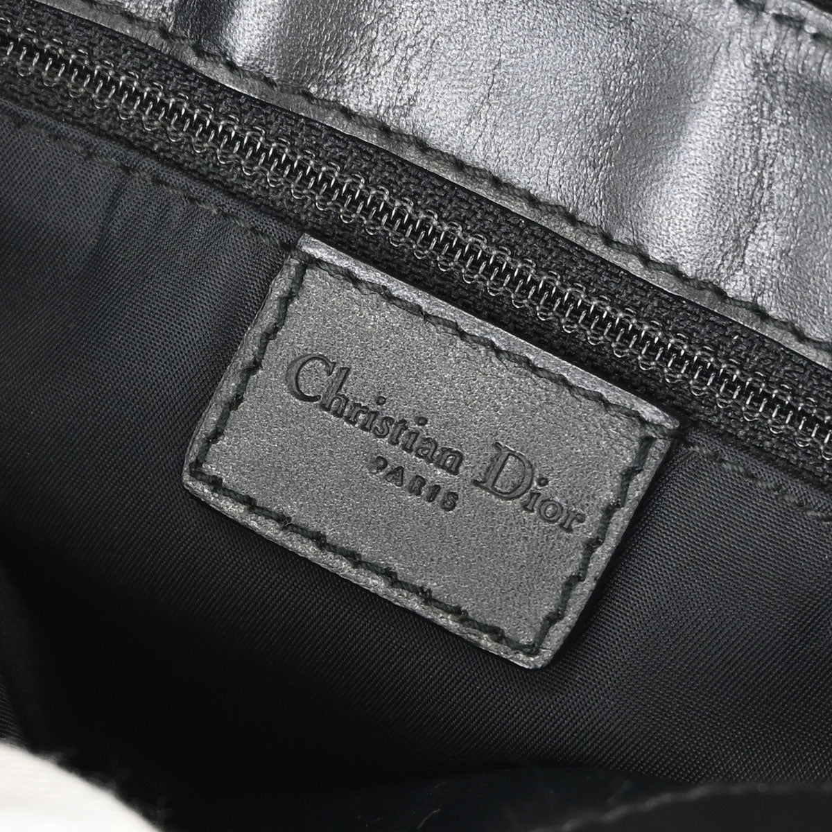 Christian Dior Black Trotter Street Chic Shoulder Bag