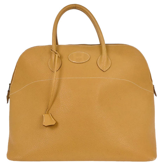 Hermes Natural Sable Ardennes Bolide 45 Handbag