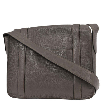 Hermes Etain Taurillon Clemence Steve Caporal 27 Shoulder Bag