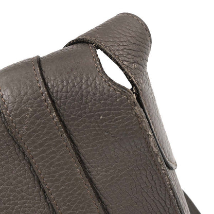 Hermes Etain Taurillon Clemence Steve Caporal 27 Shoulder Bag