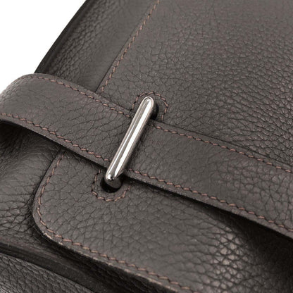Hermes Etain Taurillon Clemence Steve Caporal 27 Shoulder Bag