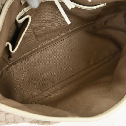 Celine * Beige Macadam Shoulder Bag