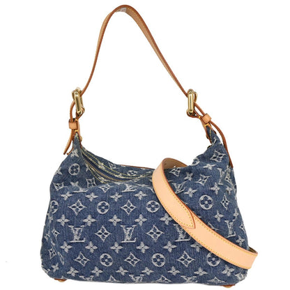 Louis Vuitton Blue Monogram Denim Baggy PM Shoulder Bag M95049