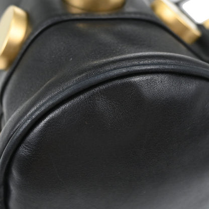 Chanel Black Calfskin Barrel Bag Handbag
