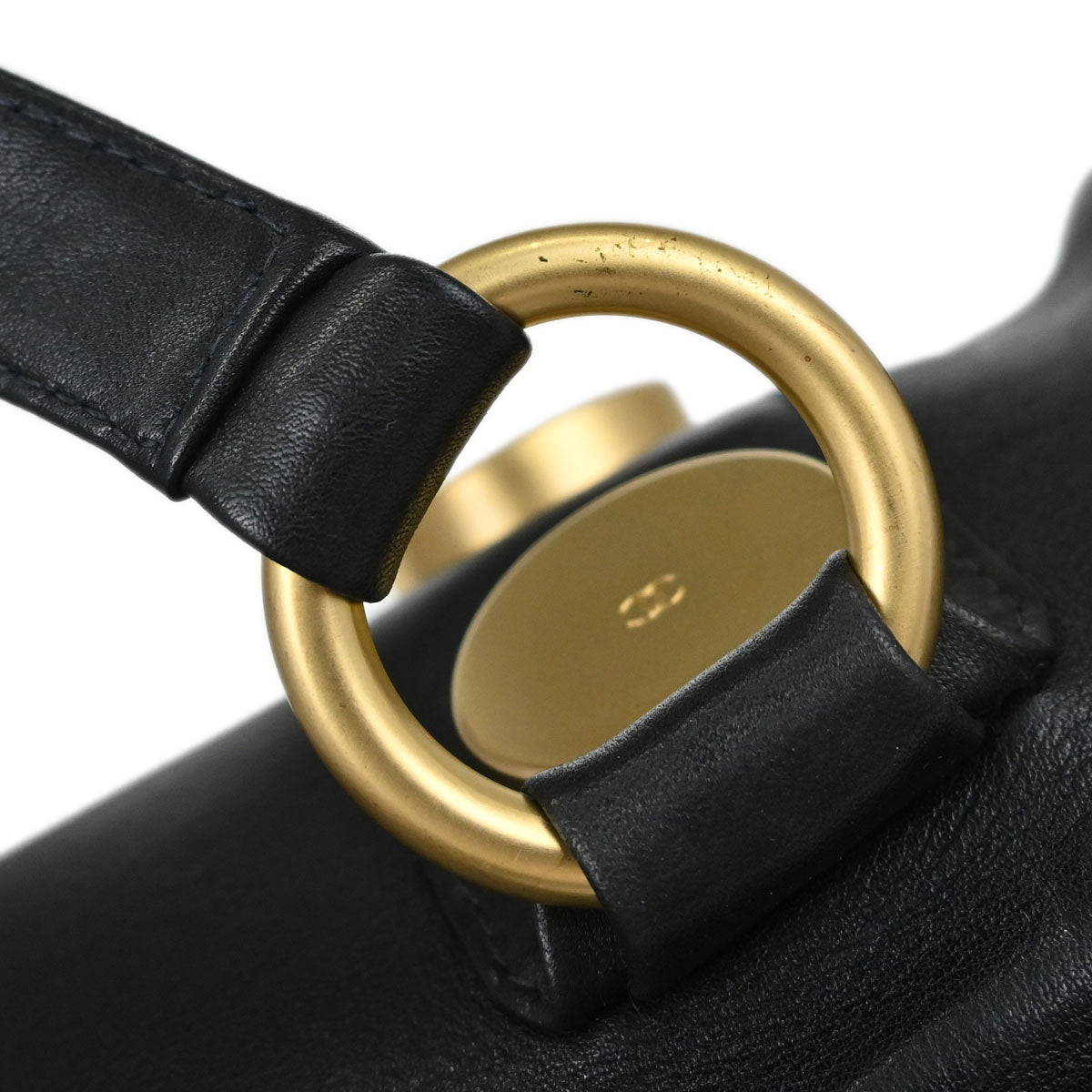 Chanel Black Calfskin Barrel Bag Handbag