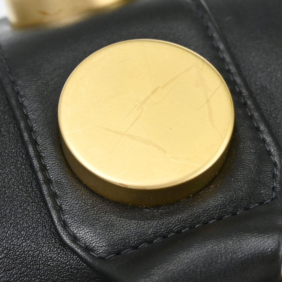 Chanel Black Calfskin Barrel Bag Handbag