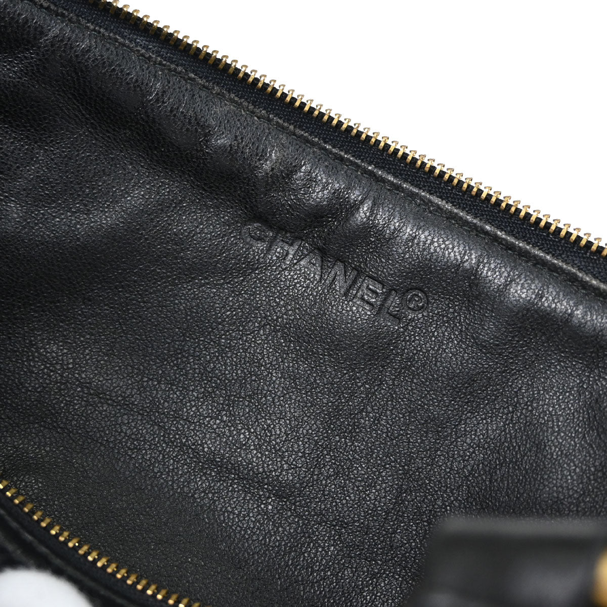 Chanel Black Calfskin Barrel Bag Handbag