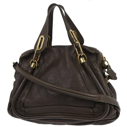 Chloe Brown Paraty 2way Shoulder Handbag