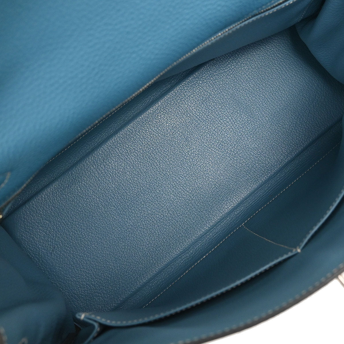 Hermes Blue Jean Togo Kelly 32 Retourne 2way Shoulder Handbag