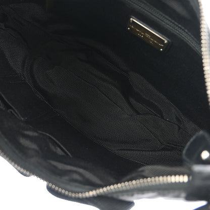Salvatore Ferragamo Black Nylon Vara Bow Handbag