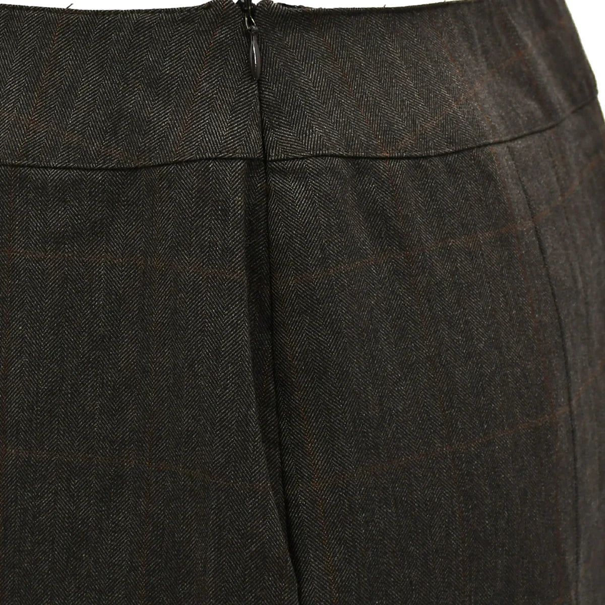 Chanel Setup Suit Jacket Skirt Brown 98A #42