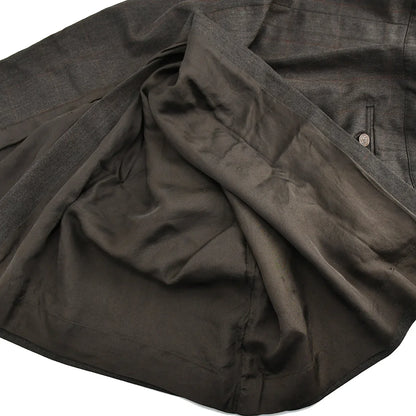 Chanel Setup Suit Jacket Skirt Brown 98A #42