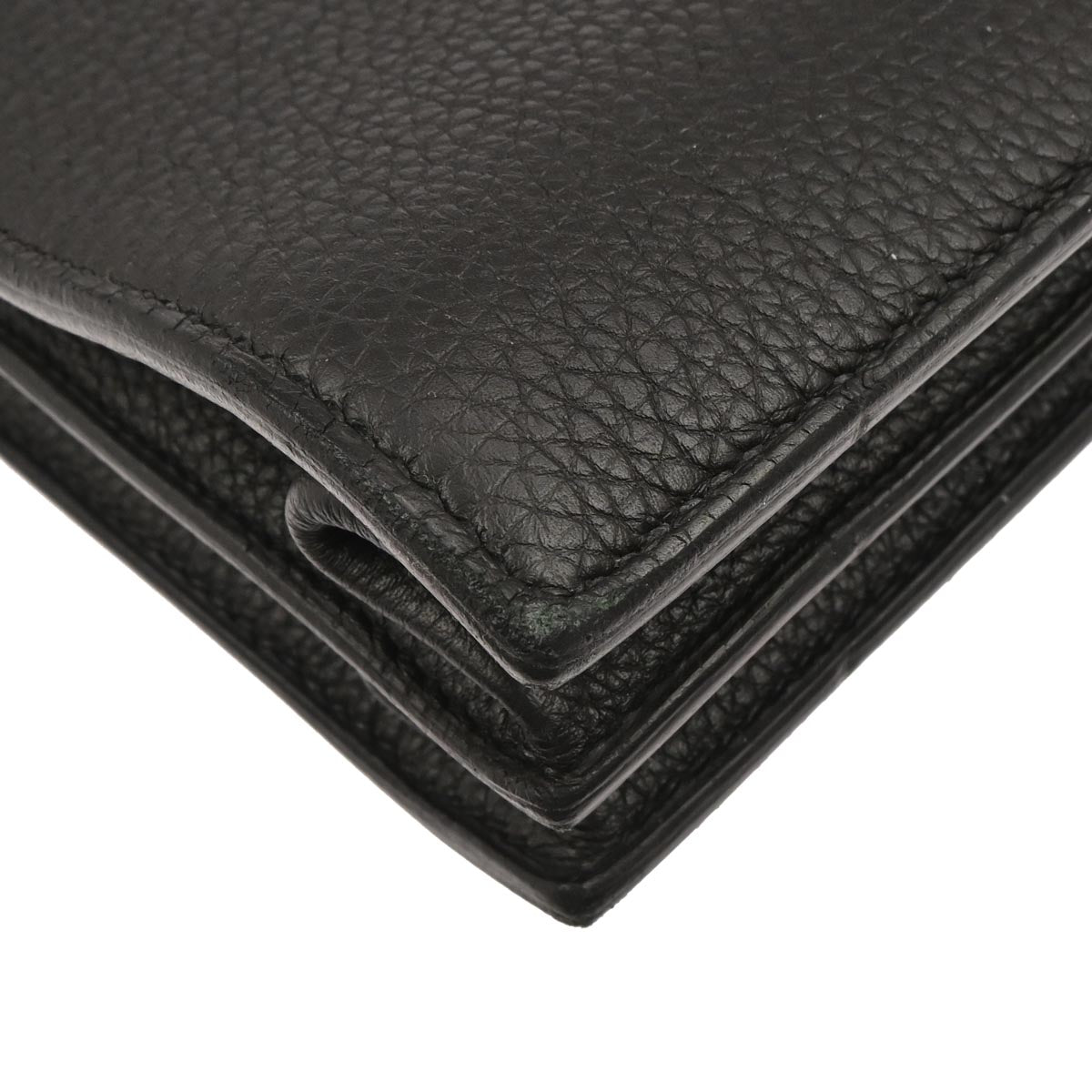 Hermes Black Togo Sac a Depeches 38 Business Bag Handbag