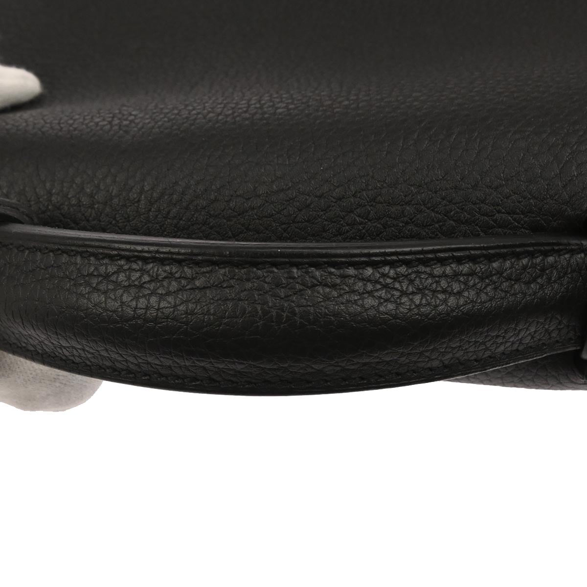 Hermes Black Togo Sac a Depeches 38 Business Bag Handbag