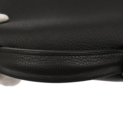 Hermes Black Togo Sac a Depeches 38 Business Bag Handbag
