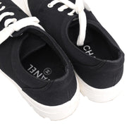 Chanel * Black Shoes Sneakers #37