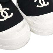 Chanel * Black Shoes Sneakers #37