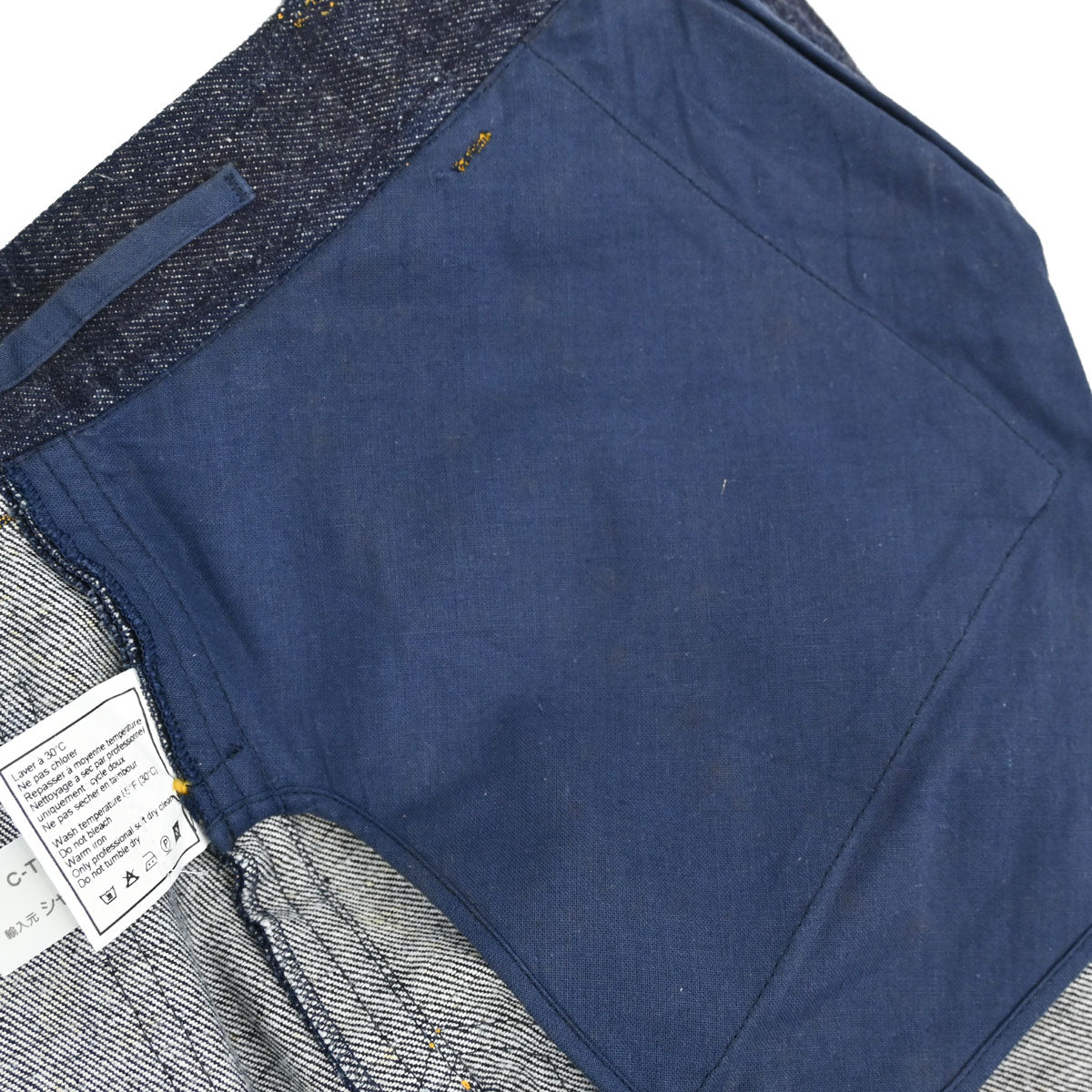 Chanel 1997 Short Pants Denim Navy #38