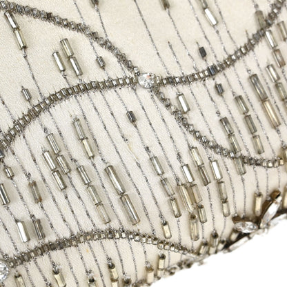 Christian Dior * White Python Gambler Dice Handbag