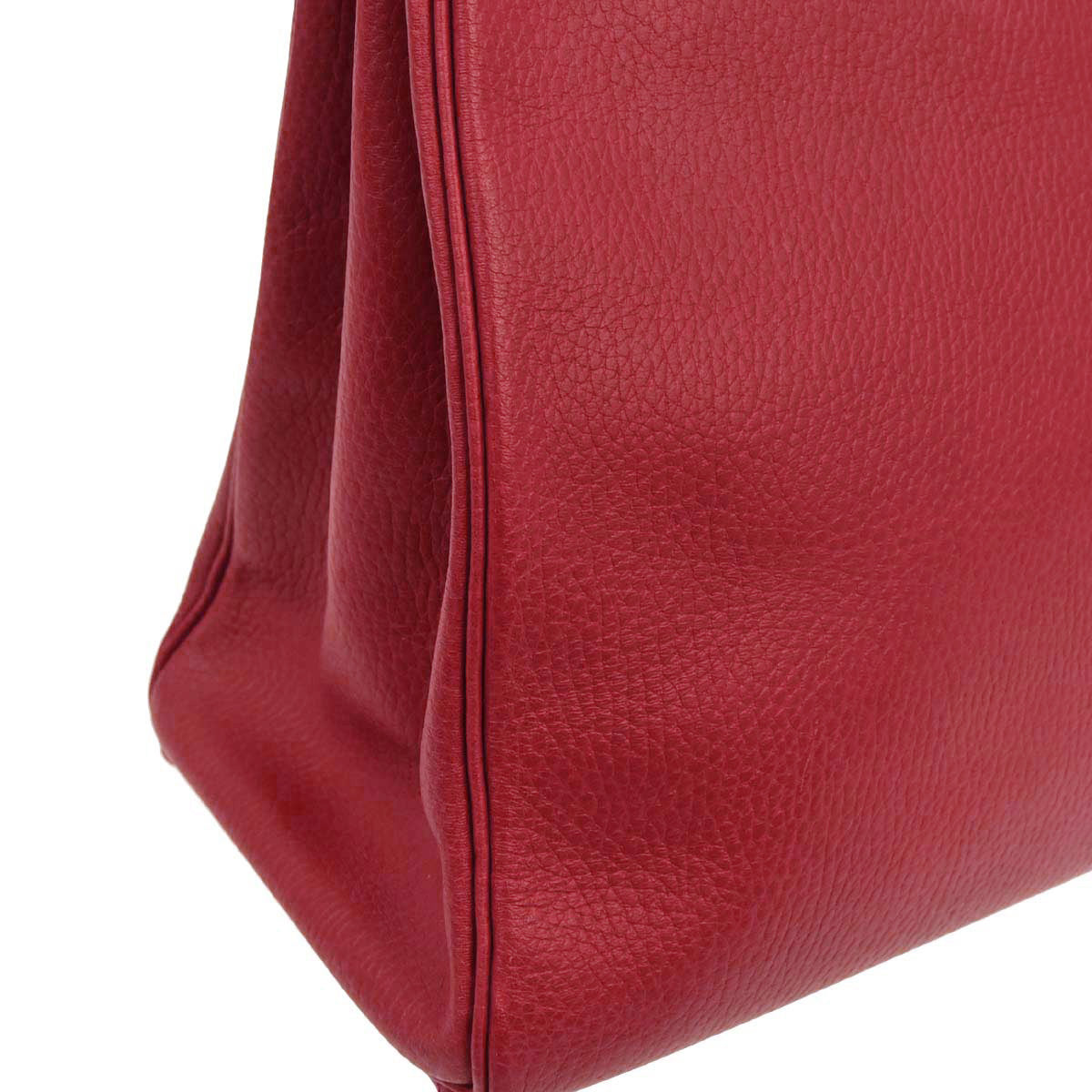 Hermes Rouge Garance Ardennes Kelly 40 Retourne Handbag