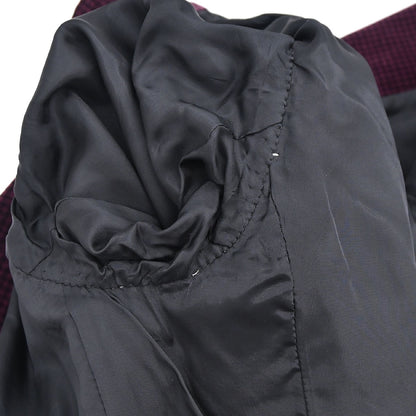 Yves Saint Laurent Setup Suit Jacket Skirt Bordeaux #M