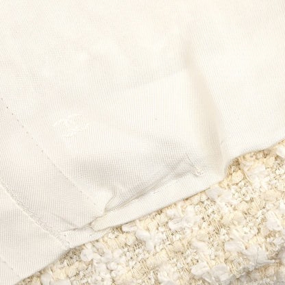 Chanel 1995 Setup Suit Jacket Skirt White #40
