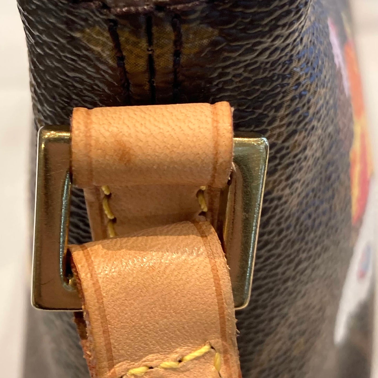 Louis Vuitton 2004 Monogram Panda Trotteur Shoulder Bag M51241