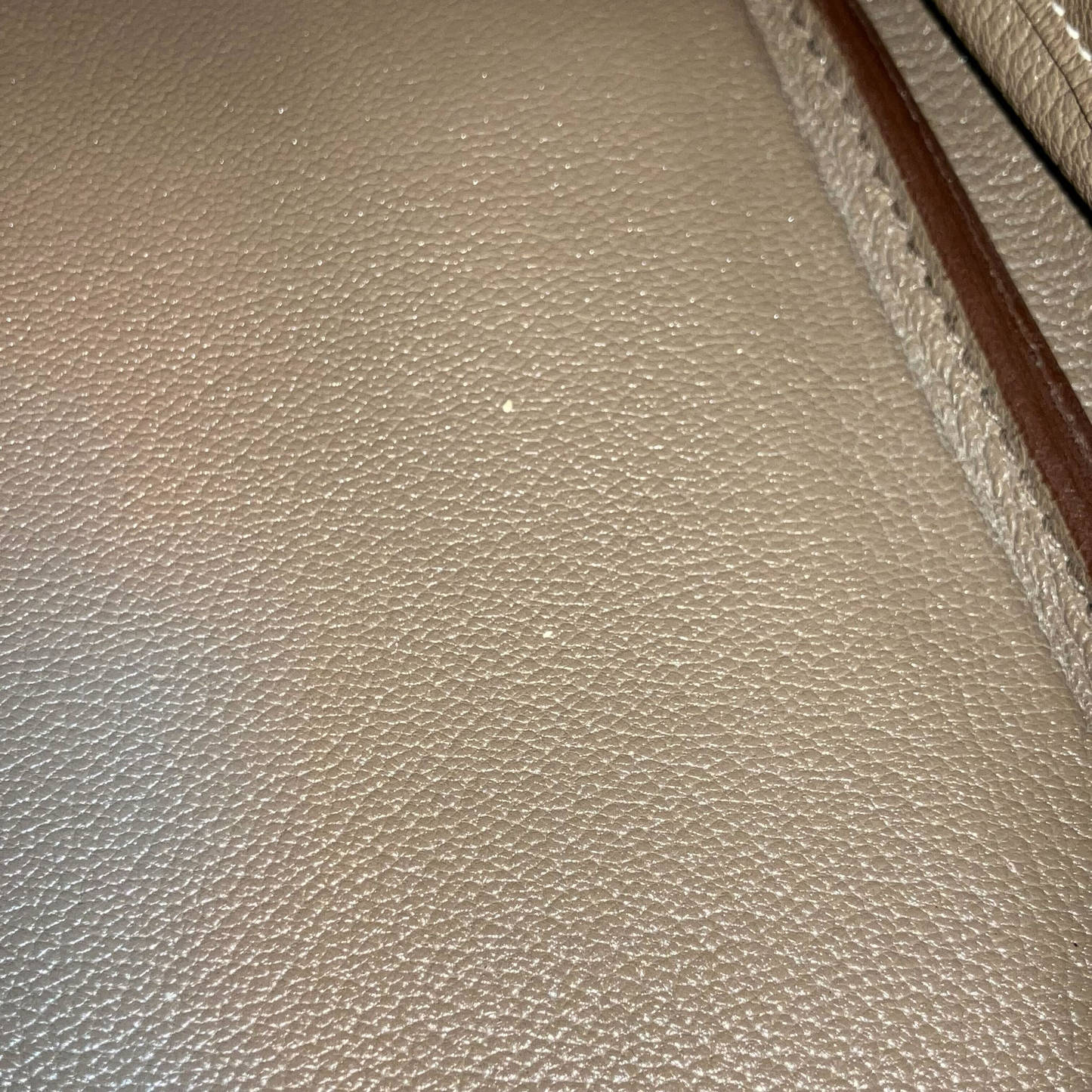 Hermes Etoupe Gray Togo Birkin 35 Handbag
