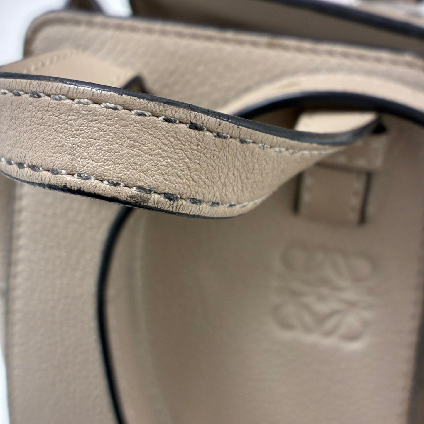 Loewe Gray Hammock Mini 2way Shoulder Tote Handbag