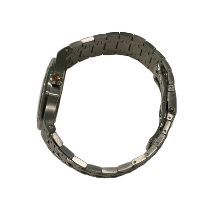 Audemars Piguet Royal Oak Ice Blue Ref.67601ST Quartz Watch SS Diamond 34mm