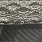 Chanel 2005-2006 Black Emblem Chain Shoulder Bag