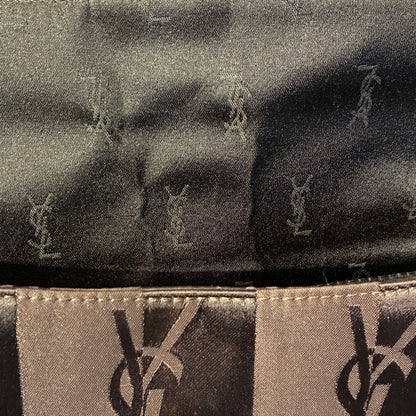 Yves Saint Laurent Brown Nylon Handbag