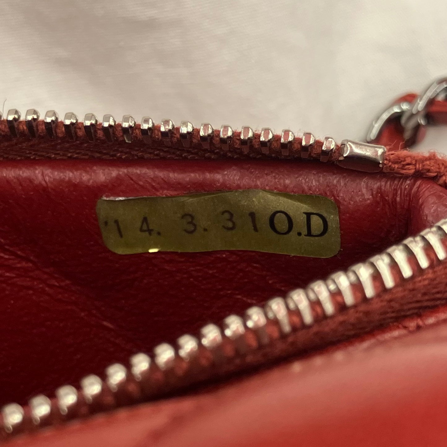 Chanel Red Lambskin Flap Bag Shoulder Bag