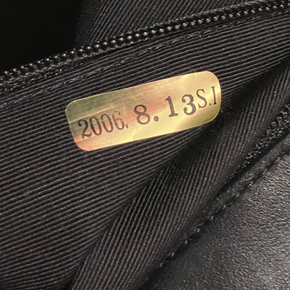 Chanel * Black Icon Patchwork Single Flap Shoulder Bag